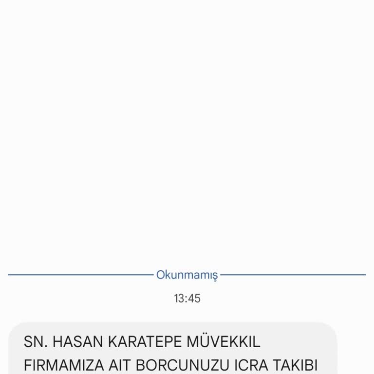 Yanlış Borç Bildirimi: Hukuki Tehdit