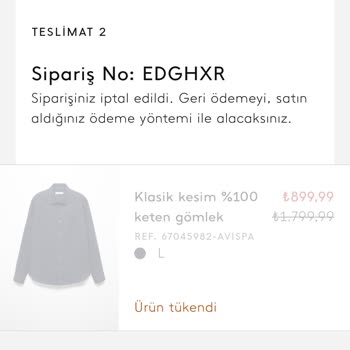 Ürün İptali Ve Fiyat Artışıyla Müşteri Mağduriyeti