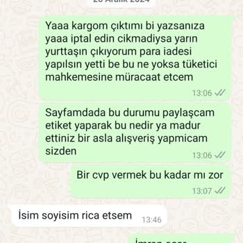 Yanlış Ürün, Eksik İade: Mağduriyetim Çözülmüyor!