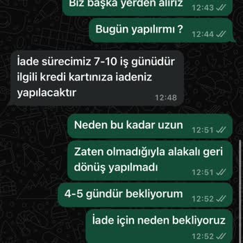 Sipariş Sonrası Sessizlik Ve İade Belirsizliği
