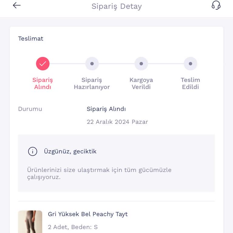 Geciken Kargo Ve Yetersiz Müşteri Hizmeti Sorunu