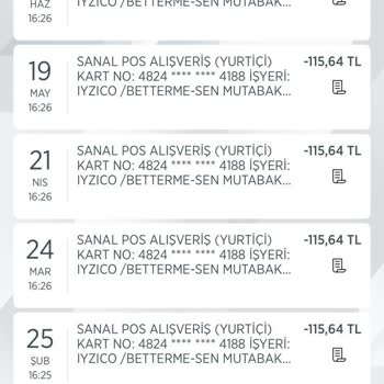 Betterme Yetkisiz Kesintiler Ve Ulaşılmaz Destek