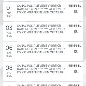 Betterme Yetkisiz Kesintiler Ve Ulaşılmaz Destek