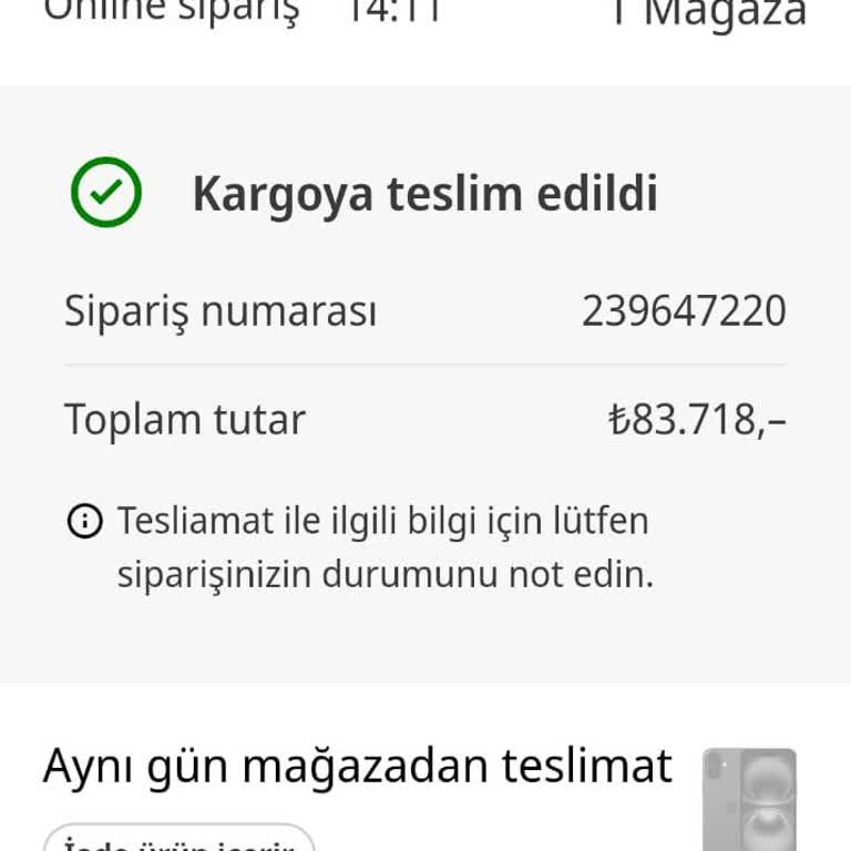 Media Markt'tan İade Sürecinde Yaşanan Sorunlar Ve Gecikmeler