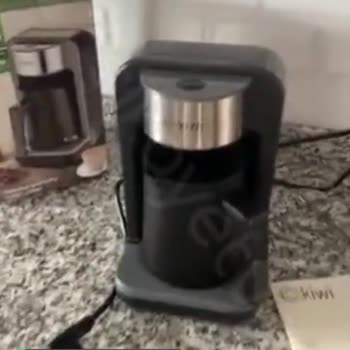 Kiwi Kahve Makinesi Taşma Yapıyor!