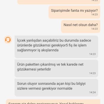 Yanlış Ürün Teslimatı Ve Müşteri Hizmetleri Sorunu