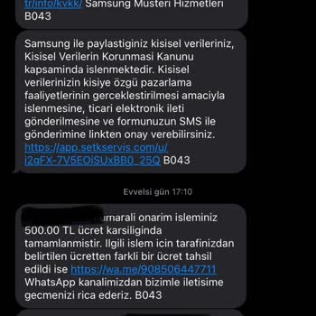 Samsung TV'nin Sürekli Kapanma Sorunu Ve Yüksek Panel Değişim Ücreti