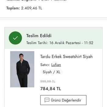 İade Süresinde Karışıklık: Boyner Ve Lufian'dan Yardım Bekliyorum