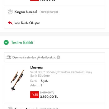 Arızalı Ürün Ve Fatura Sorunu: Beymen'den Çözüm Bekliyorum!