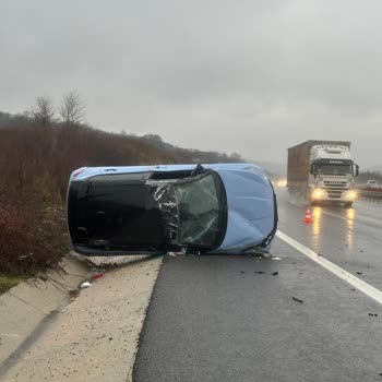 Hyundai İ20-n İle Yaşanan Tehlikeli Kaza