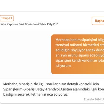 Stokta Olan Ürün Keyfi İptal Edildi: Müşteri Hizmetleri Ve Satıcı Arasında Çelişki