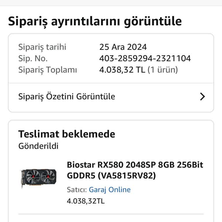 Amazon Siparişimde Kargo Sorunu: İade Talebim