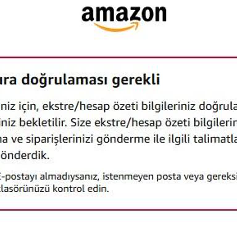 Amazon Hesabıma Erişim Ve Ürün Teslimat Sorunu
