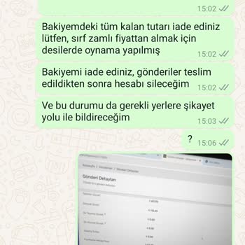 Yanlış Desi Hesaplaması Ve İlgisiz Müşteri Hizmetleri