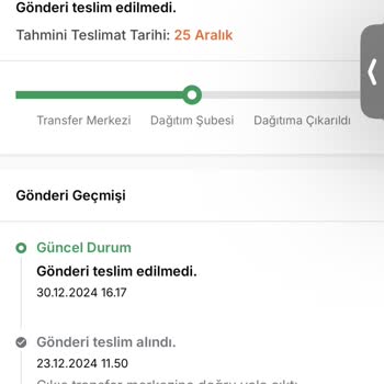 Trendyol Ve Aras Kargo Arasında Kayıp Sipariş