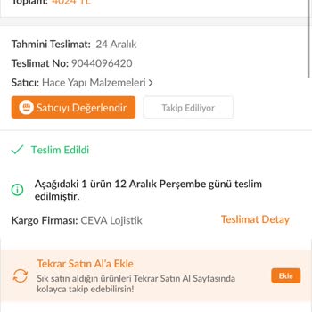 Yanlış Adres Ve İade Süreci Mağduriyeti