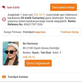 By Harmony Yanlış Gönderim Ve İletişim Sorunu