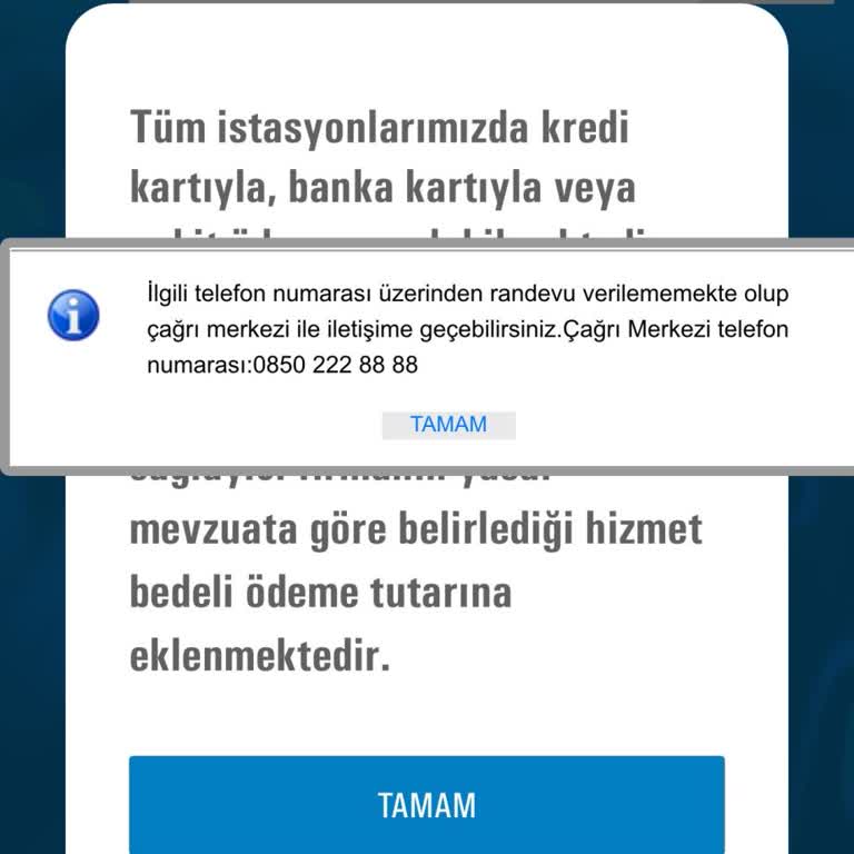 TÜVTÜRK SMS Sınırlaması Randevu Almayı Engelliyor