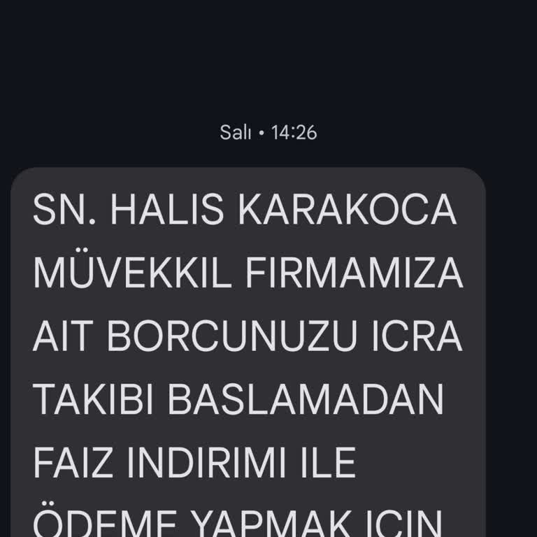 Usulsüz İcra Mesajları Ve Haksız Kazanç İddiası