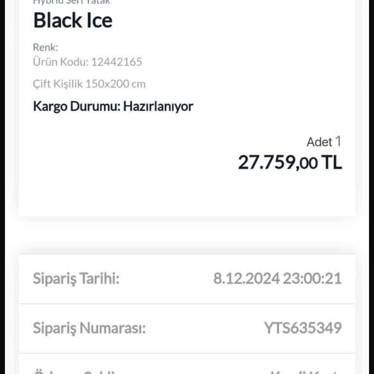 Yataş'tan Beklenen Yatak Teslimatı Hayal Kırıklığı