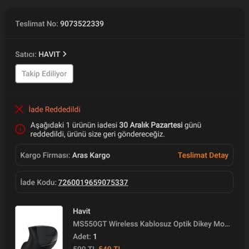 Hatalı Ürün İadesinde Yaşanan Mağduriyet