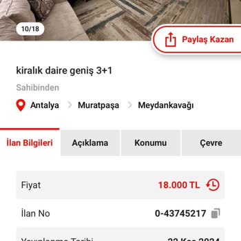 Hepsiemlak Kiralık Ev İlanında Kapora Yanıltması