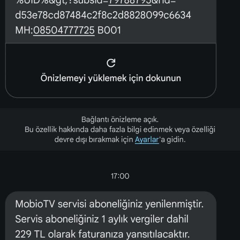 Haberim Olmadan Mobio TV Üyeliği Ve Fatura Şoku