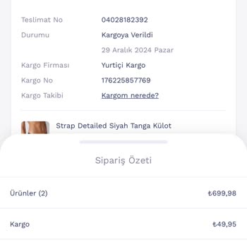 Penti Eksik Ürün Teslimatı Ve Yanıltıcı Bilgilendirme