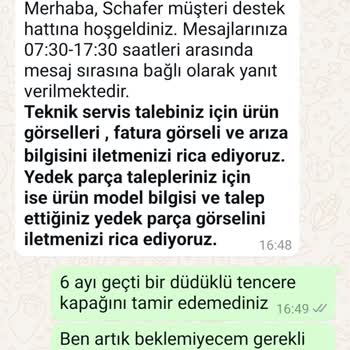Schafer Servis Süreci: 6 Aylık Bekleyiş Ve Hayal Kırıklığı