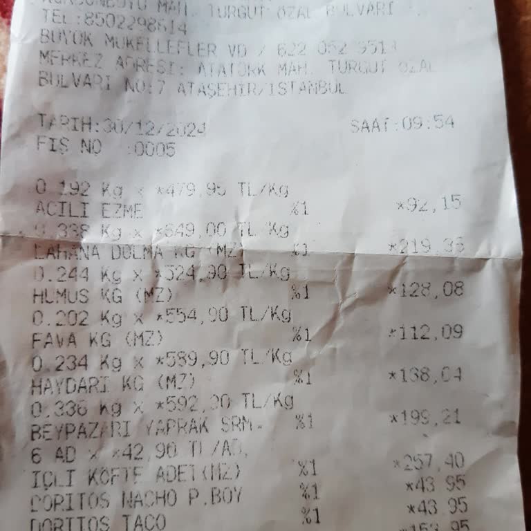 Migros'tan Aldığım Mezeler Hayal Kırıklığı Yarattı!