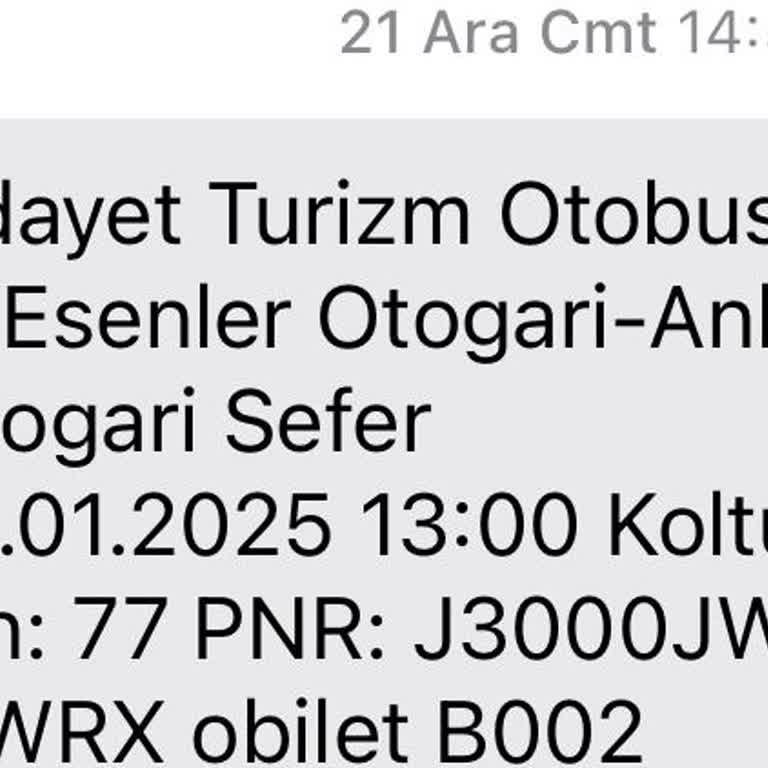 Bilet Ertelemesi Ve İptal Sorunu