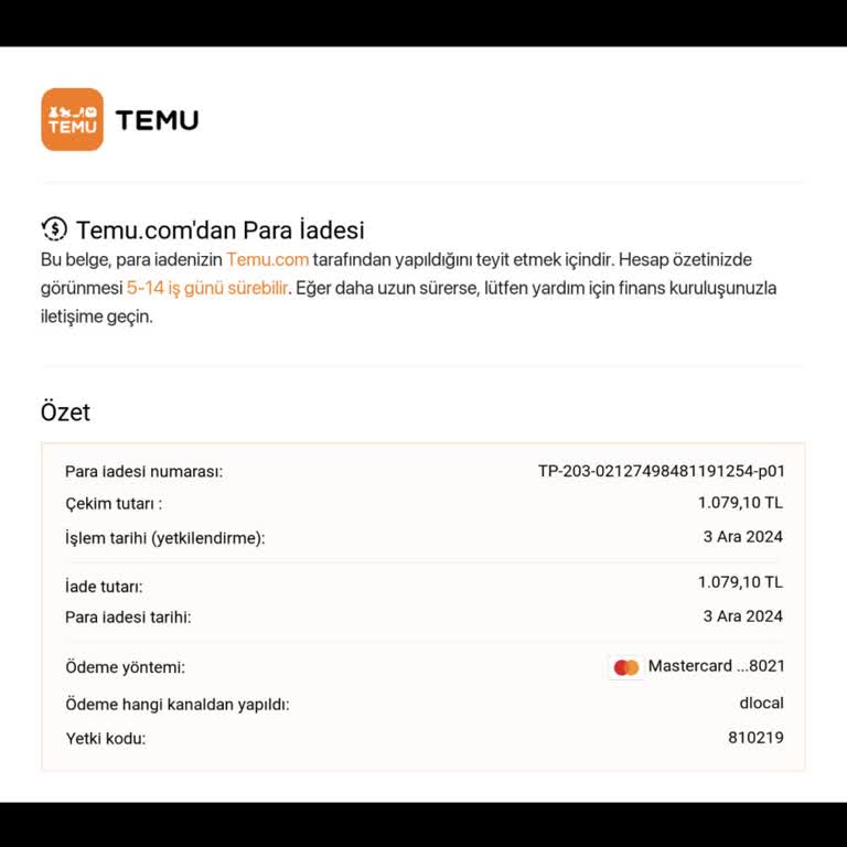 Kredi Kartı İadesinde Yaşanan Sorun