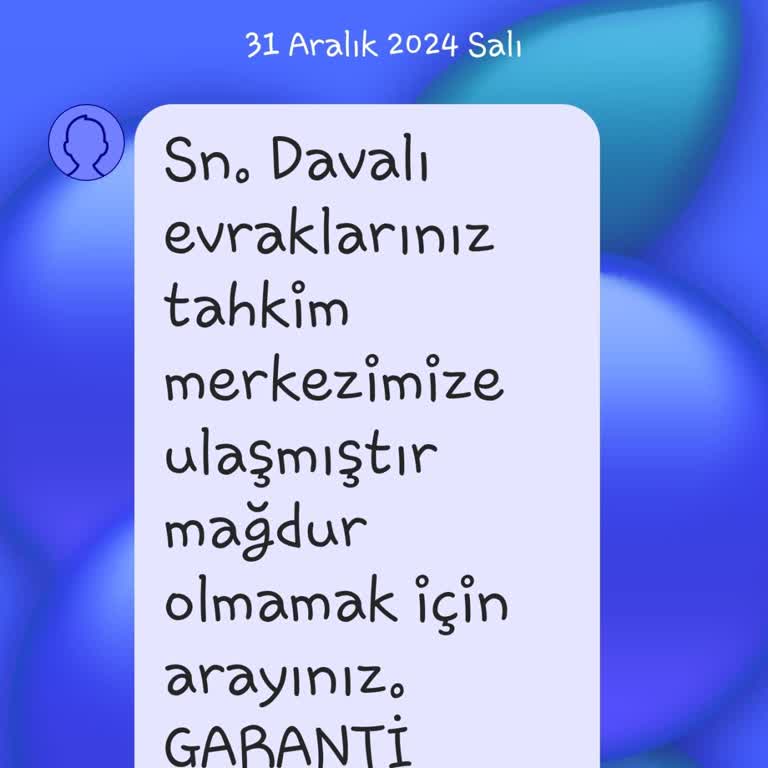 Yanıltıcı Mesajlarla Mağduriyet Uyarısı