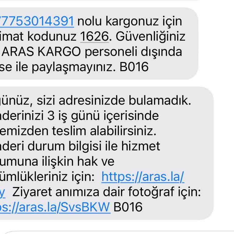 Kargo Teslimatında Müşteri Mağduriyeti