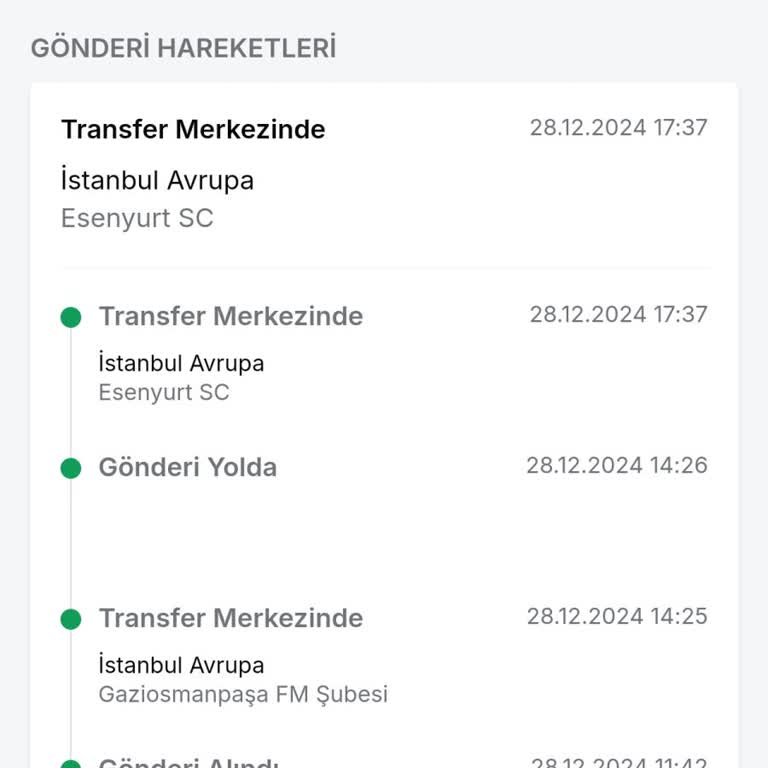 Trendyol Ekspres Kargo Mağduriyeti