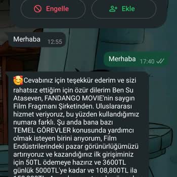 Bilinmeyen Numaradan Gelen Mesaj Ve Güvenlik Endişesi