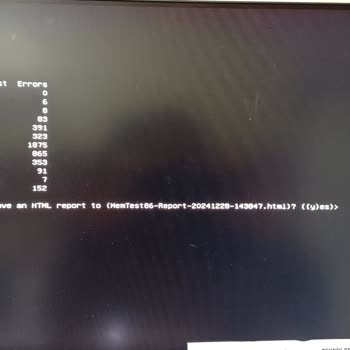 Arızalı RAM İle Sürekli Mavi Ekran Sorunu