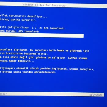 Arızalı RAM İle Sürekli Mavi Ekran Sorunu