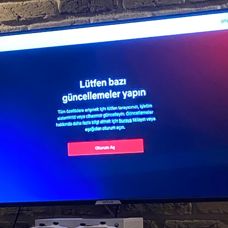 Onvo Televizyon Güncelleme Sorunları