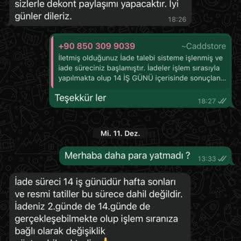 İade Sürecinde Mağduriyet