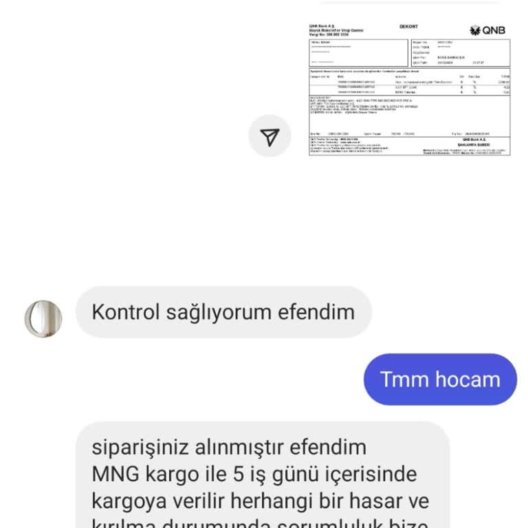 Ürün Teslimatında Yaşanan Sorun Ve İletişimsizlik
