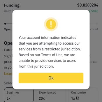 Binance Global Hesabında Vadeli İşlemler Sorunu