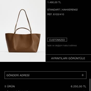 Zara Online Siparişimde Üç Aydır Çözülemeyen Sorun