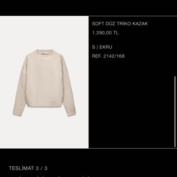 Zara Online Siparişimde Üç Aydır Çözülemeyen Sorun