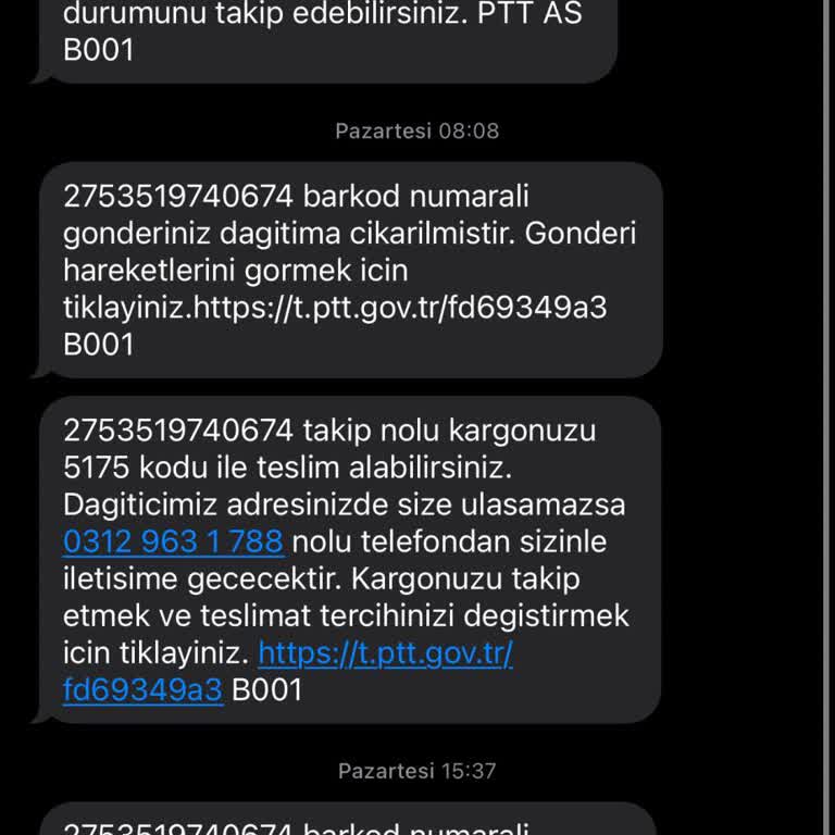PTT Kargo'nun İletişimsiz Teslimat Sorunu