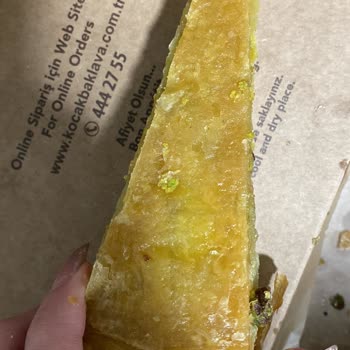 Koçak Baklava'da Şekerlenmiş Havuç Dilimi Sorunu