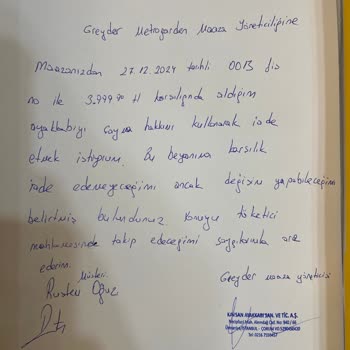 Cayma Hakkı İhlali: Mağaza İade Kabul Etmiyor