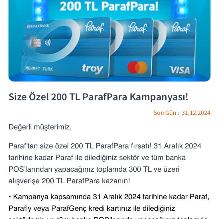 ParafPara Puanım Neden Yüklenmedi?