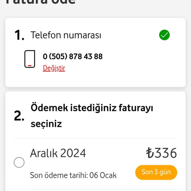 Yanlış Faturalandırma Sorunu