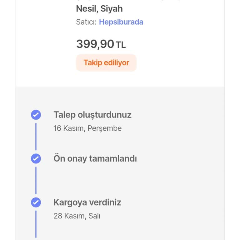 Hepsiburada Satıcısından 33 Gündür Yanıtsız Kalan Onarım Talebi